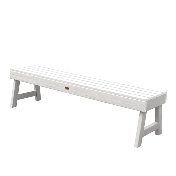 Highwood Usa 5ft Weatherly Picnic Bench Outdoor Furniture for Patio, Backyard, Garden AD-BENN3-WHE - main